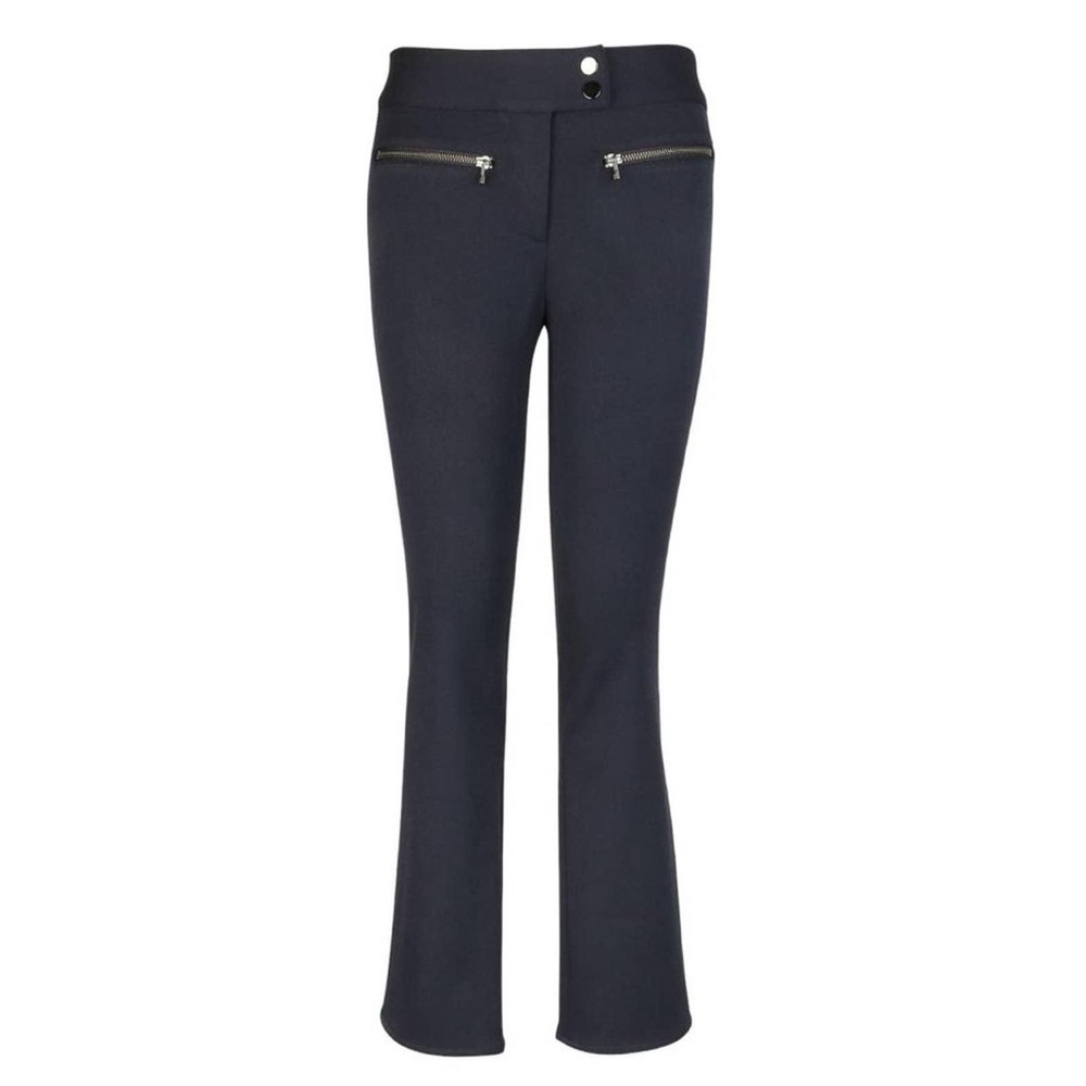 NWT Navy Size 2 Veronica Beard Metro Cropped Kick Flare